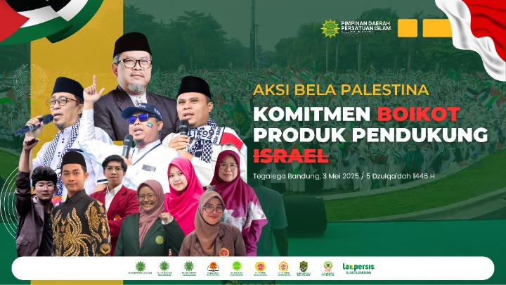 Aksi Bela Palestina, Persatuan Islam Kabupaten Gianyar Mengajak Turun Aksi